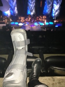 my boot n the show